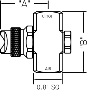 Air Atomizing Nozzle drawing