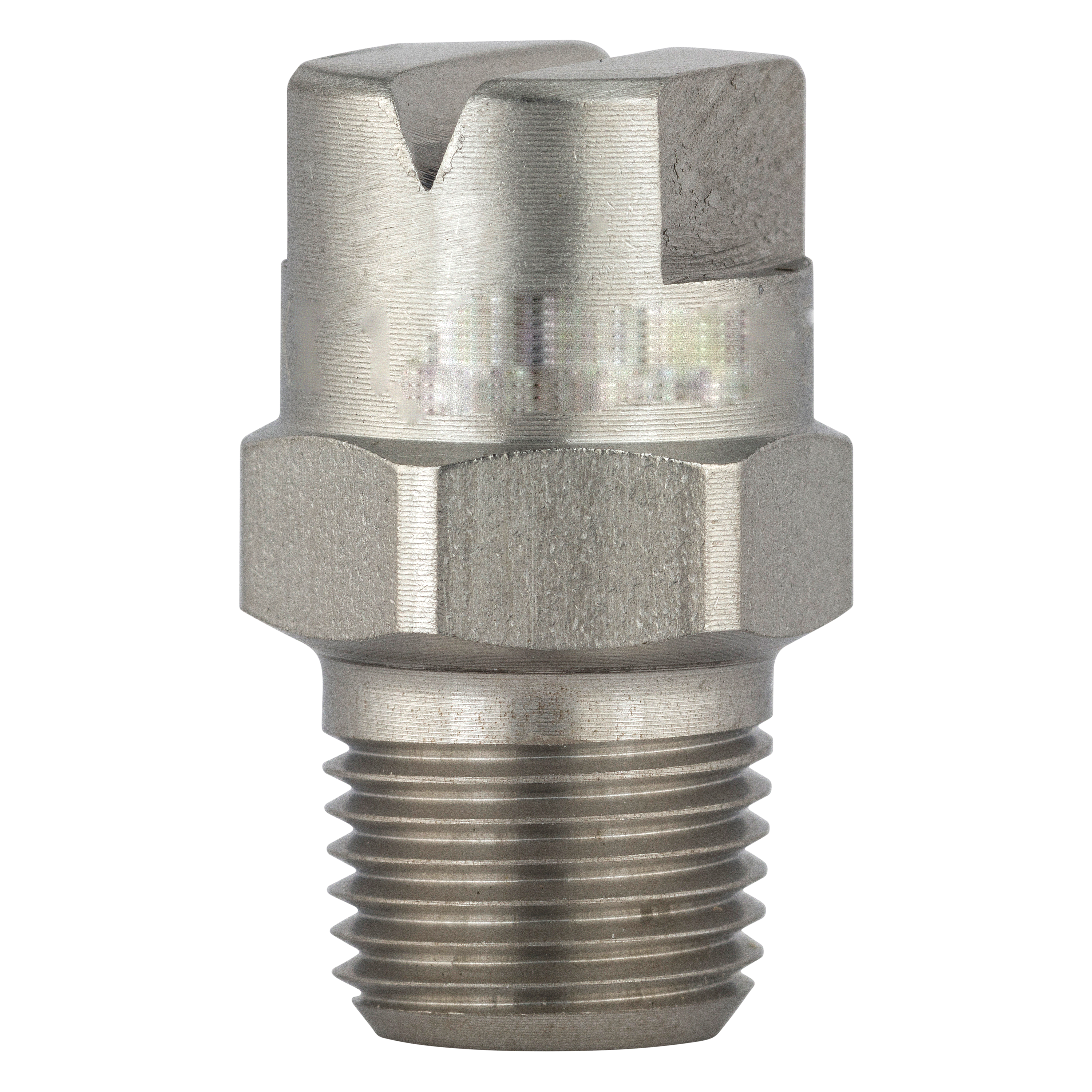 Flat Fan Spray Tip 1/8BSPT 1/4BSPT Nozzle 65-110 Degree 0.91-3.6mm Orifice Dia 